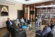 نشست صمیمی رئیس دانشگاه با مدیرکل دیوان محاسبات استان کرمان