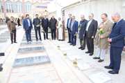 حضور معاون وزیر علوم، تحقیقات و فناوری در گلزار شهدای بین المللی کرمان