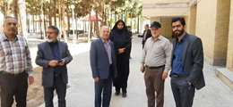 بازدید رئیس دانشگاه از سرای دانشجویی دانشگاه
