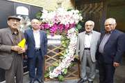 حضور رئیس دانشگاه در مراسم ترحیم دکتر محمدعلی میرزائی، نخستین رئیس و از بانیان دانشگاه شهید باهنر کرمان