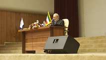 حضور دکتر محمدجواد لاریجانی در دانشگاه شهیدباهنر کرمان