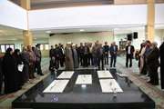 عطرافشانی قبور مطهر شهدا و تجدید میثاق با آرمان های بلند شهیدان