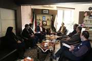 دیدار رئیس دانشگاه شهید باهنر با سرپرست سازمان مدیریت و برنامه‌ریزی استان