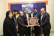 دیدار رئیس دانشگاه معین استان با مدیر خبرگزاری ایرنا استان