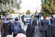 گزارش تصویری مراسم استقبال از پیکر مطهر شهید گمنام ، دانشگاه شهید باهنر کرمان 5 دی ماه 1401