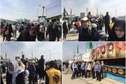 گزارش تصویری اولین پیاده روی اربعین حسینی