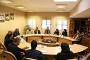 جلسه هم اندیشی و تبادل نظر رئیس دانشگاه با مدیر شعب بانک صادرات استان کرمان