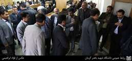 ملاقات رئیس دانشگاه با دانشگاهیان